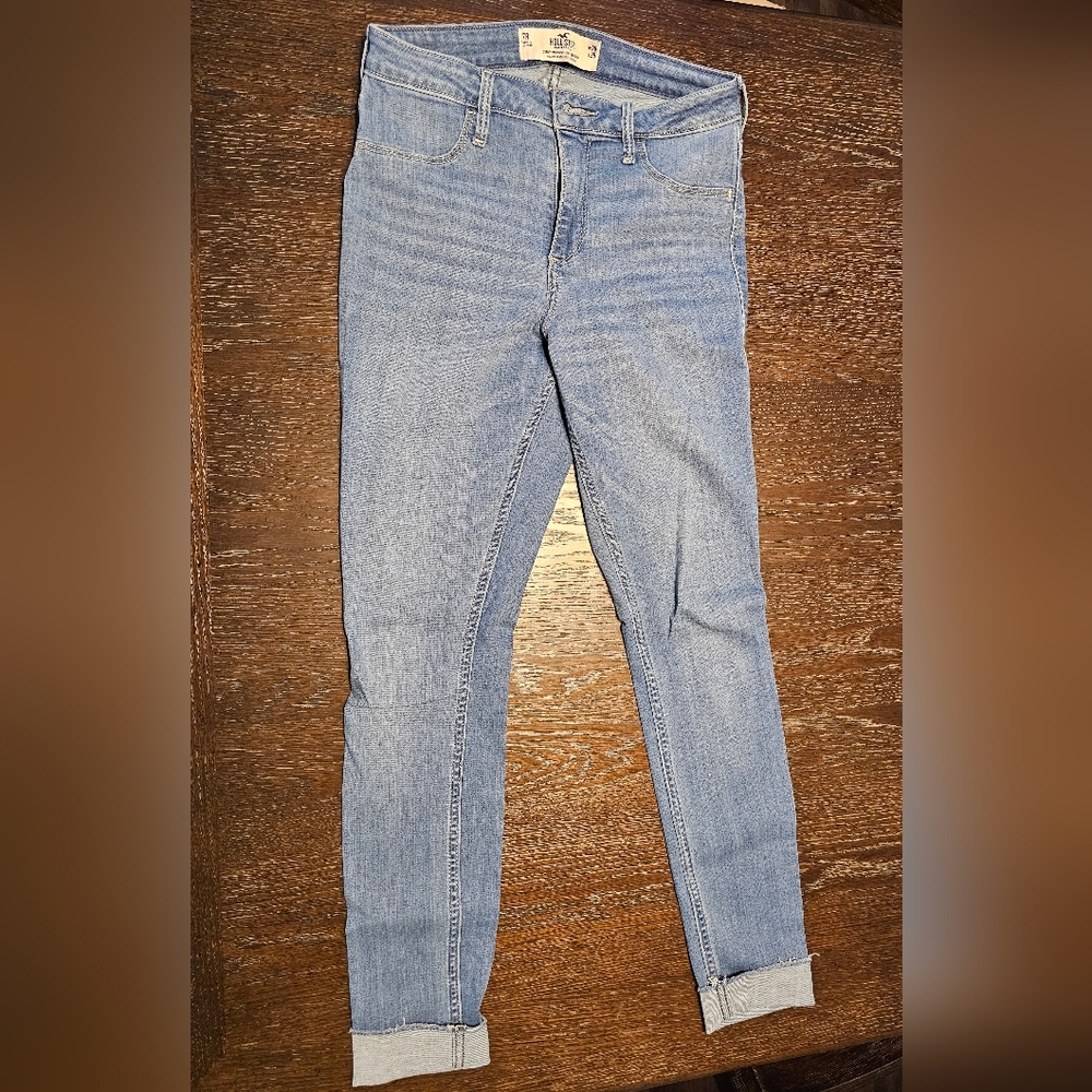 Hollister Blue Skinny Jeans 7R